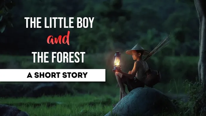 The little boy and the forest